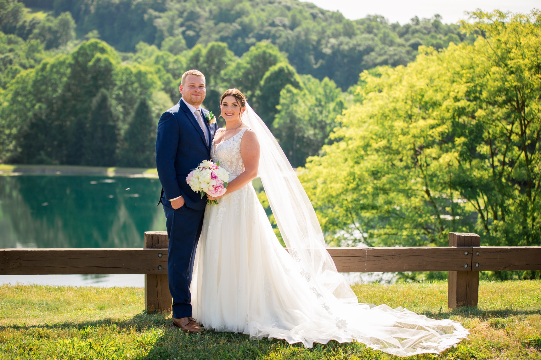 A candid, heart-filled moment from their wedding celebration
