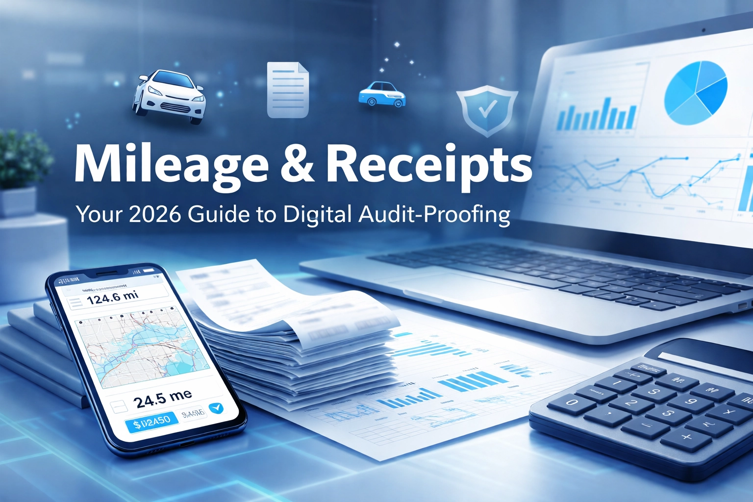 Digital receipt and mileage tracking for 2026 audit protection