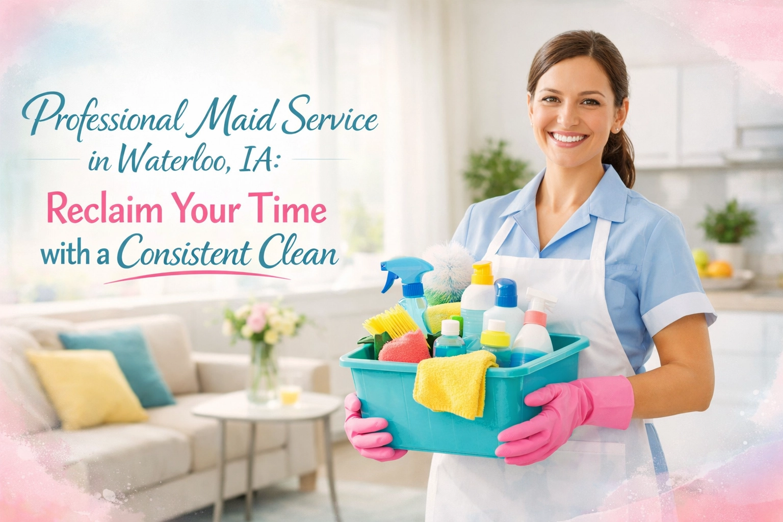 [HERO] Professional Maid Service in Waterloo, IA: Reclaim Your Time with a Consistent Clean