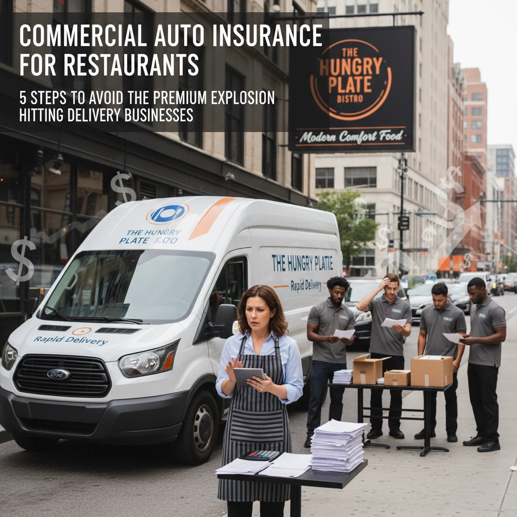 Commercial Auto Insurance for Restaurants: 5 Coverage Steps for Delivery Operations