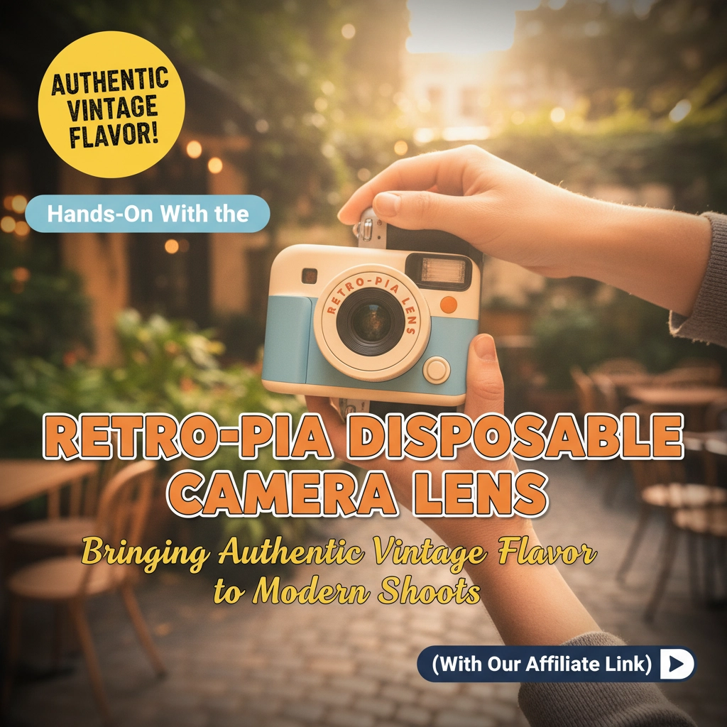 Hands-On With the Retro-Pia Disposable Camera Lens: Bringing Authentic Vintage Flavor to Modern Shoots