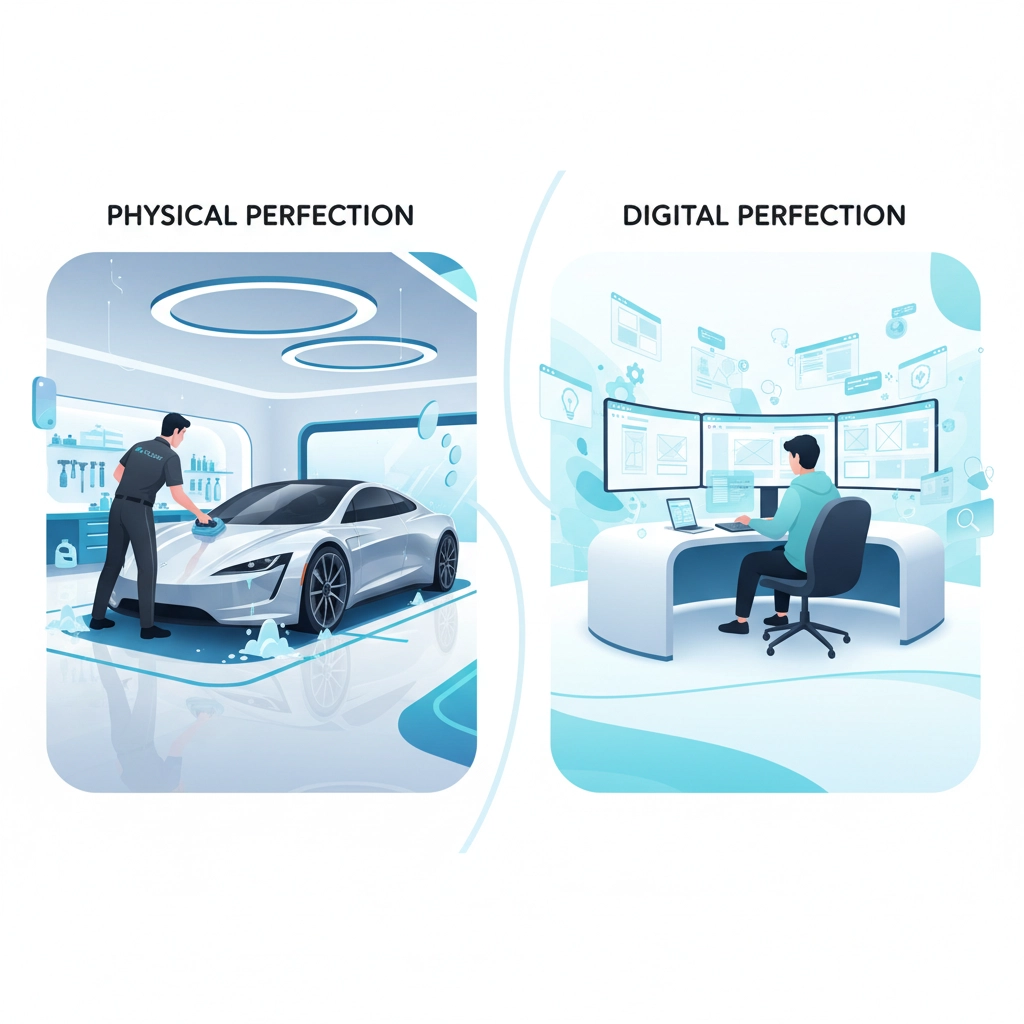 Professional work versus free samples