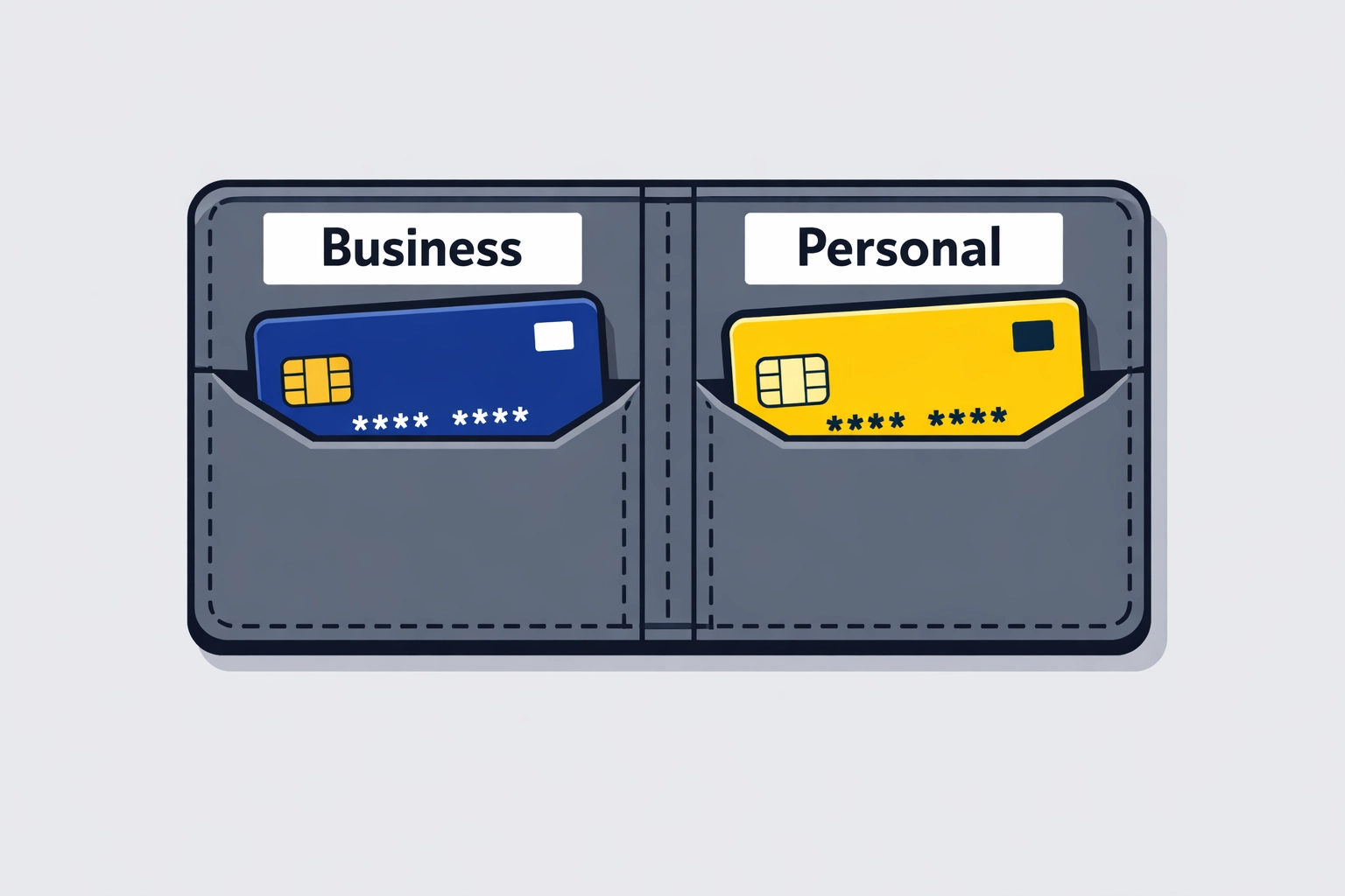 Separation of personal and small business credit cards to simplify tax preparation in New Haven.