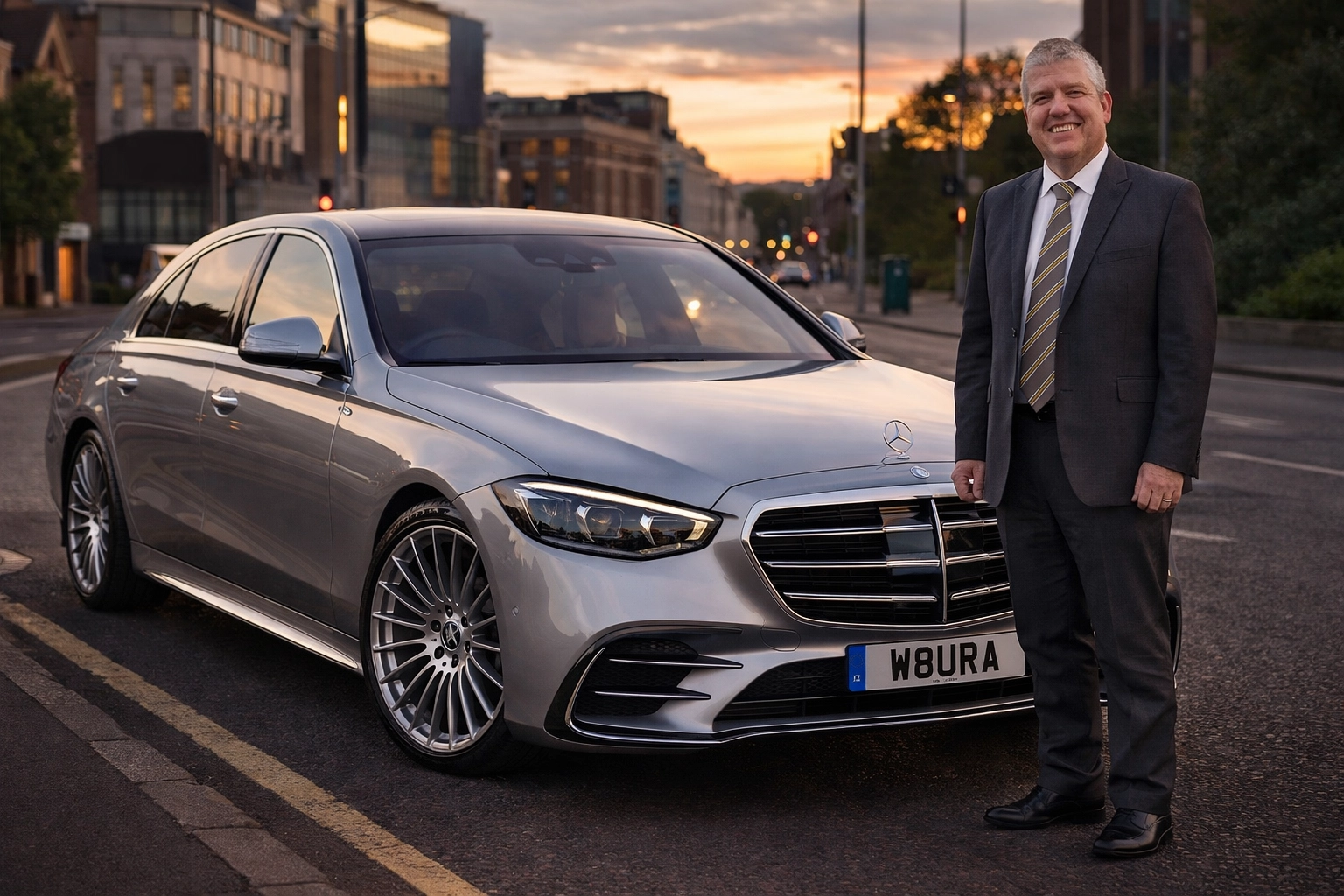 Heathrow Airport arrivals area with 'Welcome to the United Kingdom' sign