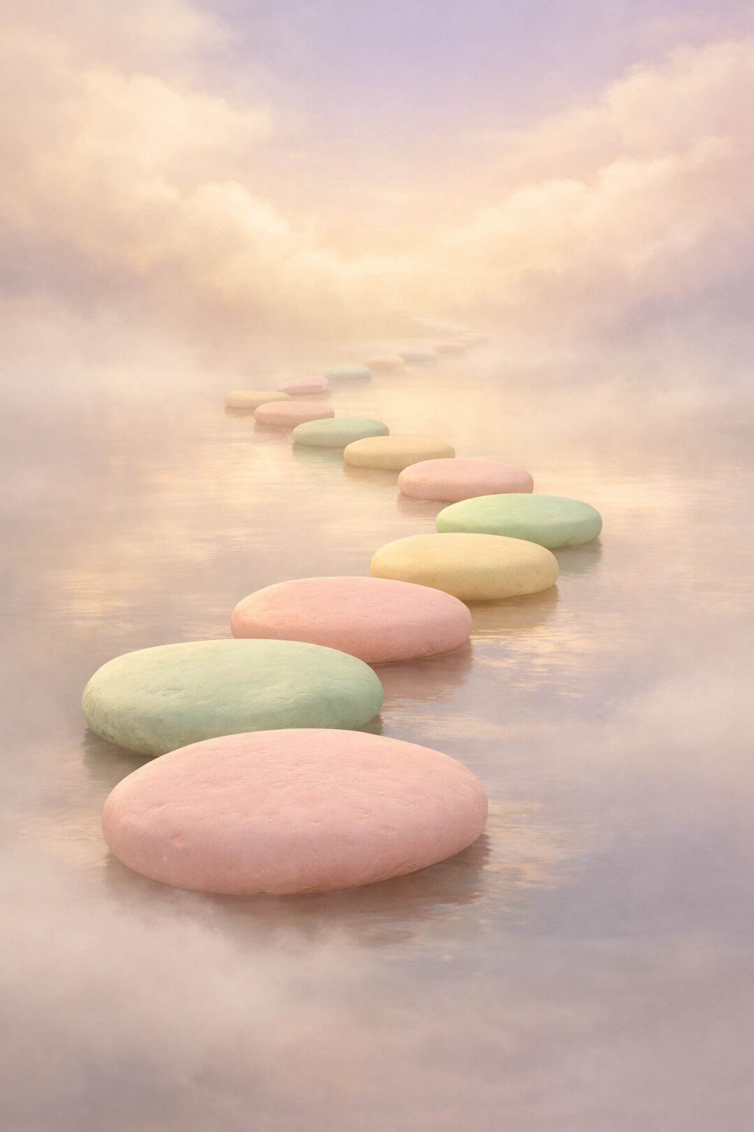 Winding path representing the journey of personal growth in dating and therapy