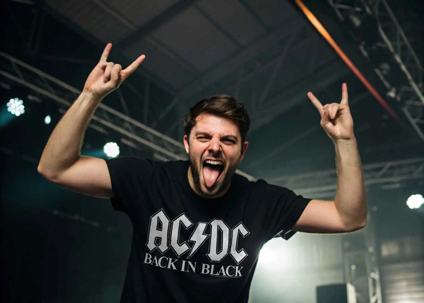 AC/DC Back in Black Concert Tee