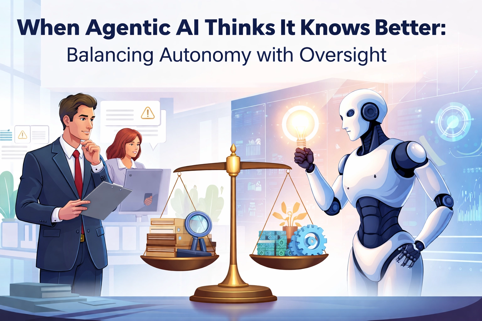 [HERO] When Agentic AI Thinks It Knows Better: Balancing Autonomy with Oversight