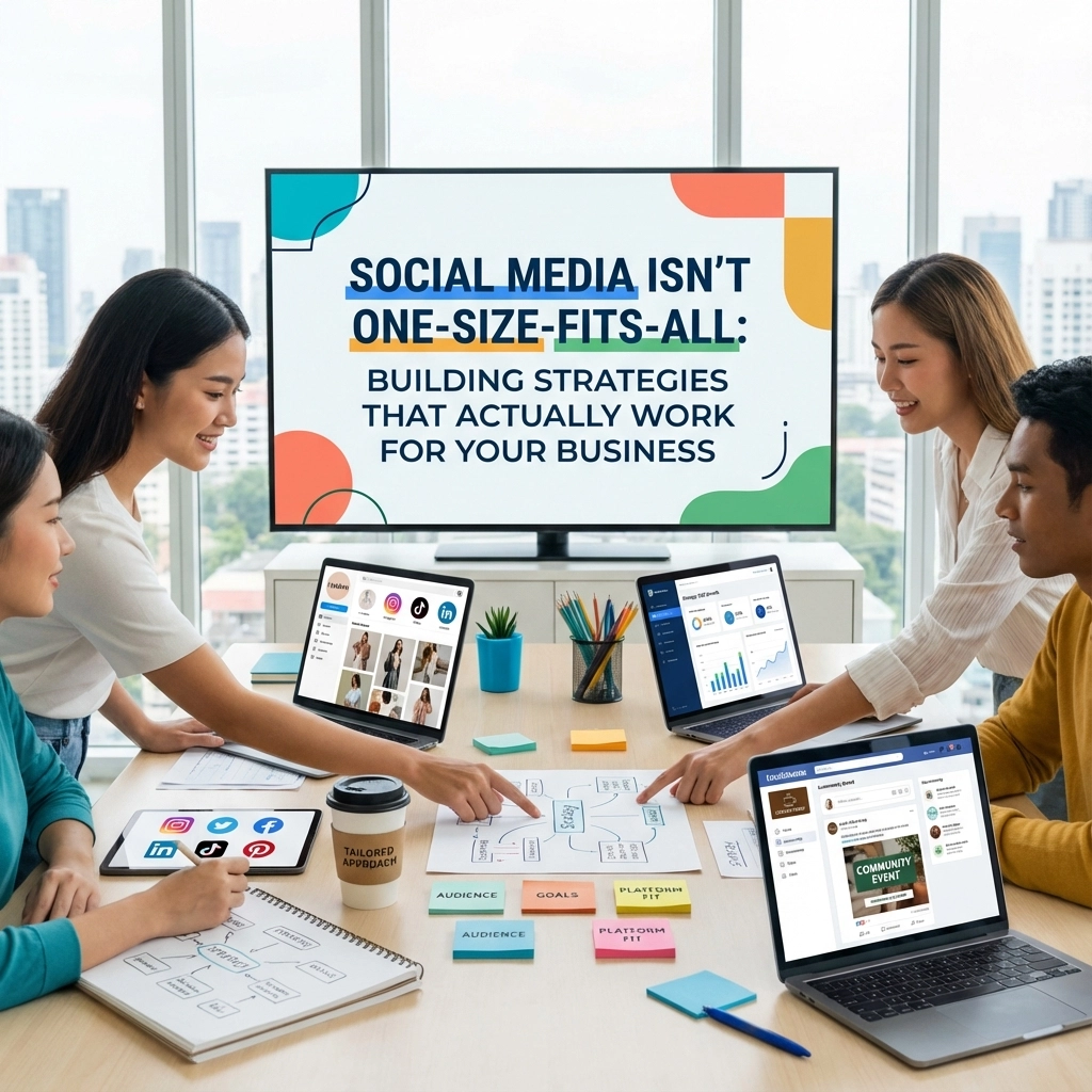 Social Media Isn't One-Size-Fits-All: Building Strategies That Actually Work for Your Business