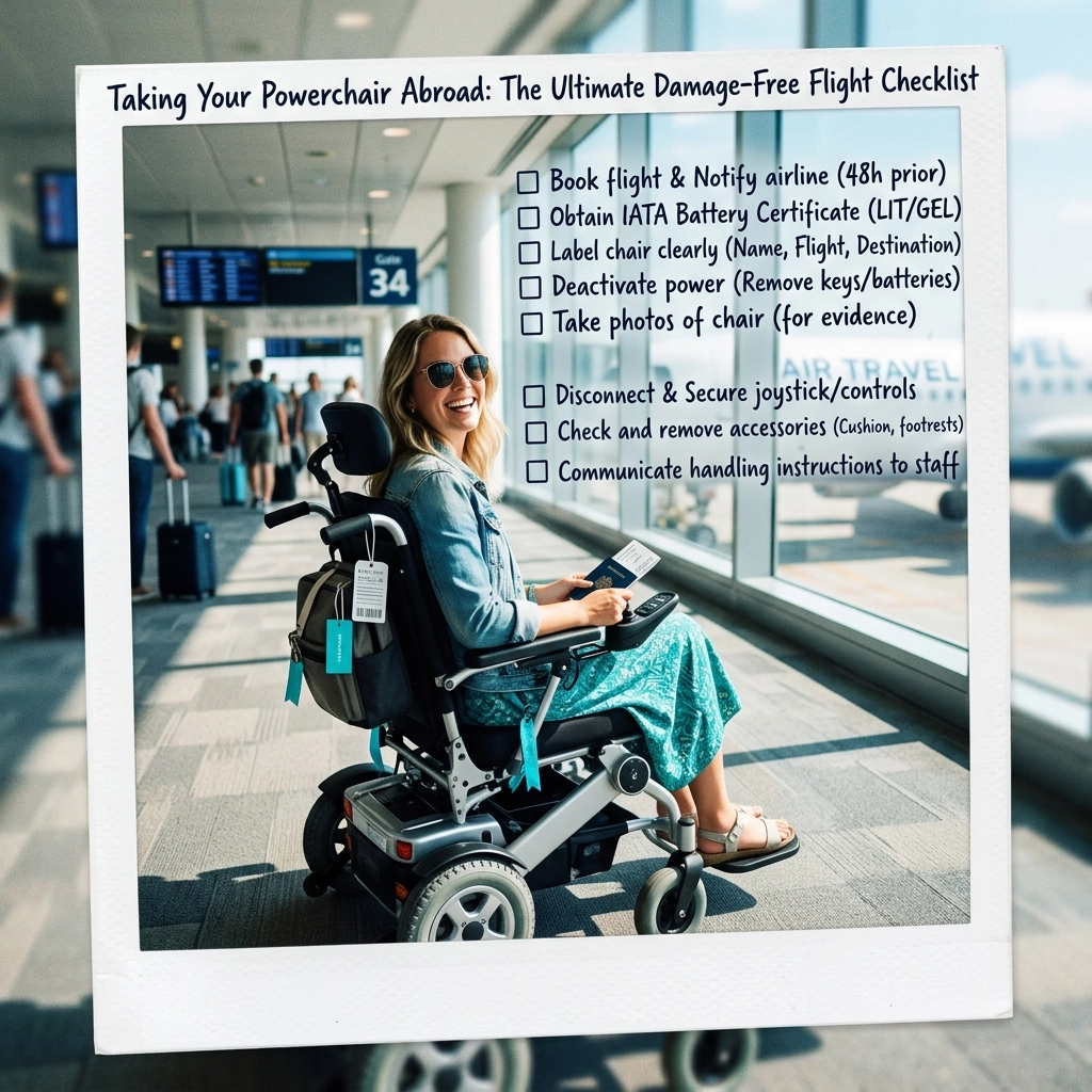 [HERO] Taking Your Powerchair Abroad: The Ultimate Damage-Free Flight Checklist