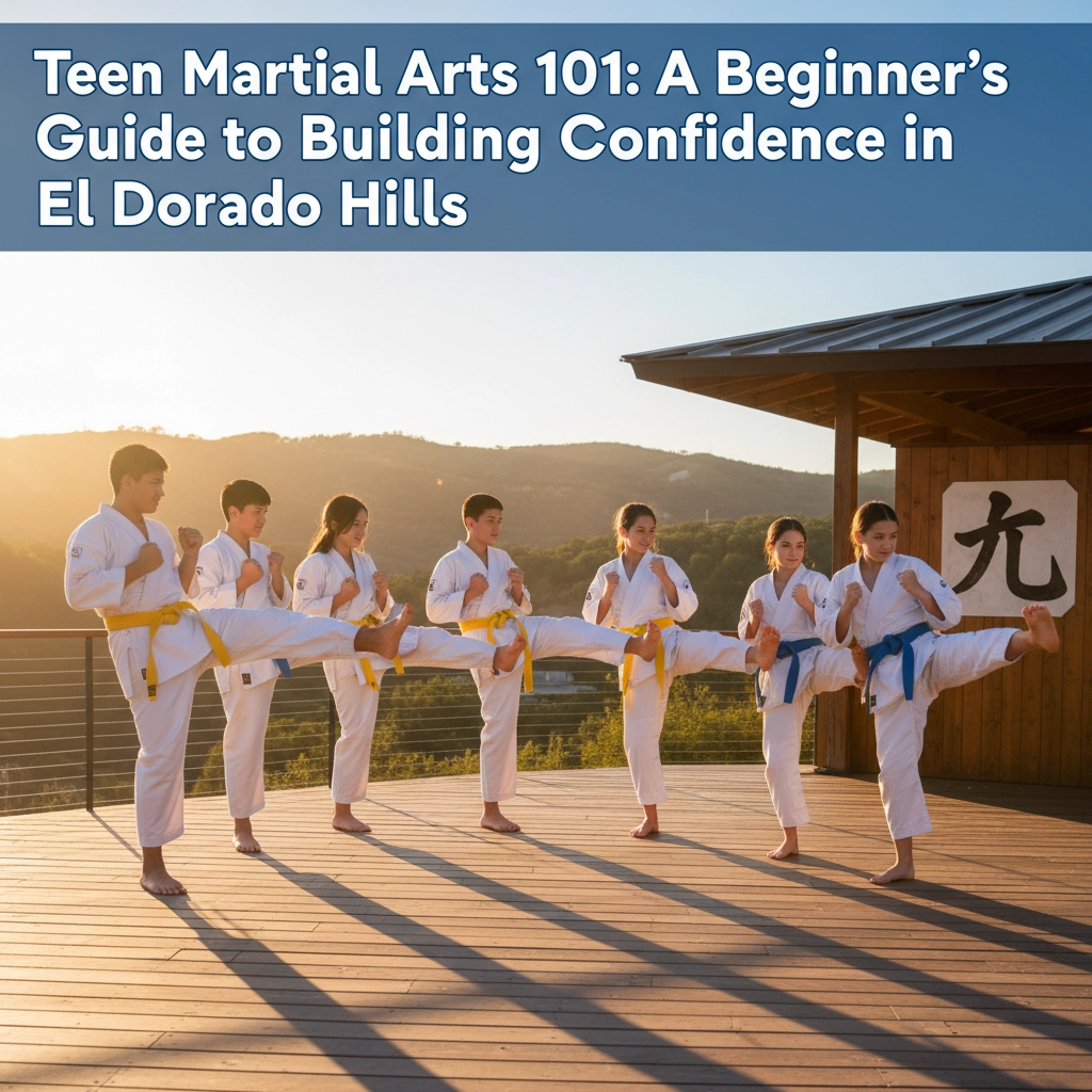 Teen Martial Arts 101: A Beginner Guide to Building Confidence in El Dorado Hills