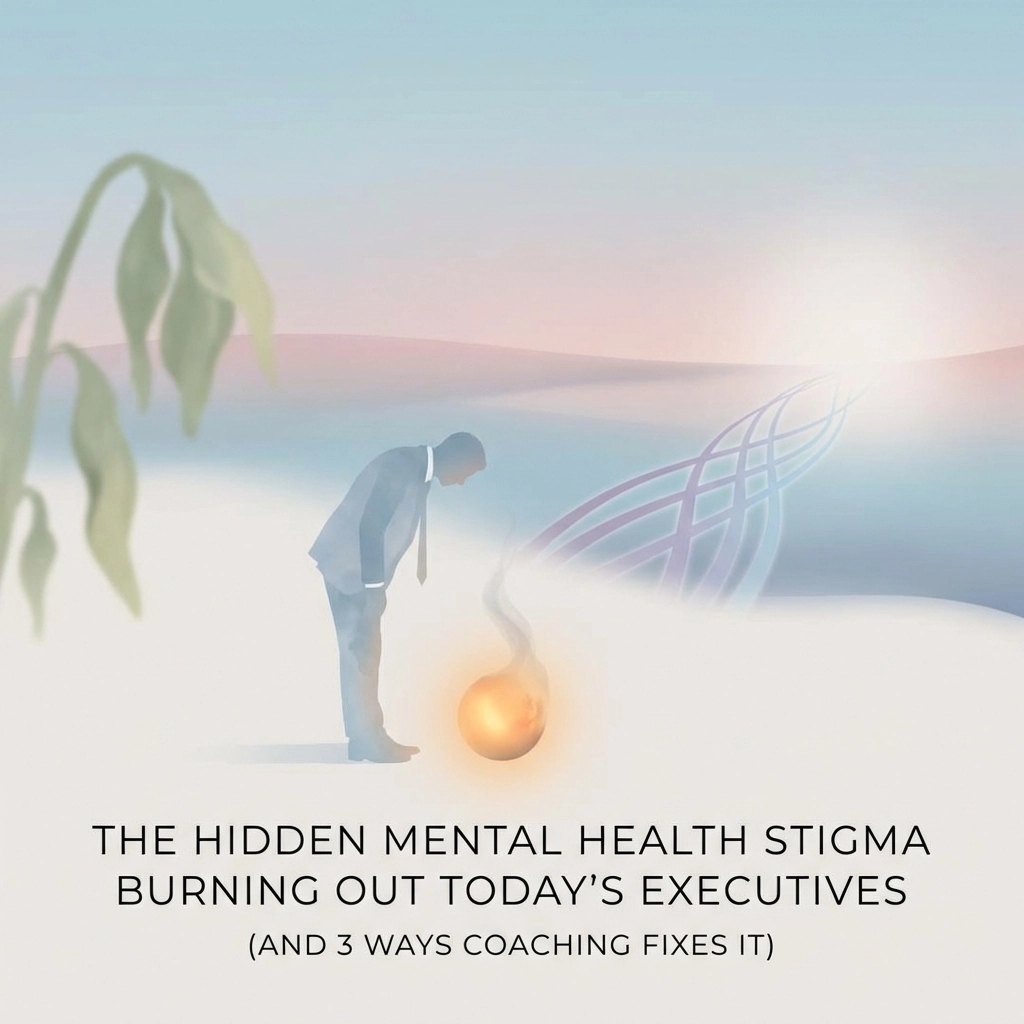 The Hidden Mental Health Stigma Burning Out Today's Executives (And 3 Ways Coaching Fixes It)