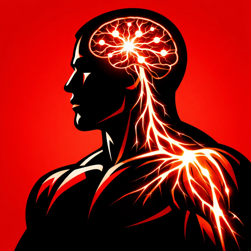 Illustration of the mind-body connection and movement literacy for efficient athletic training and performance.