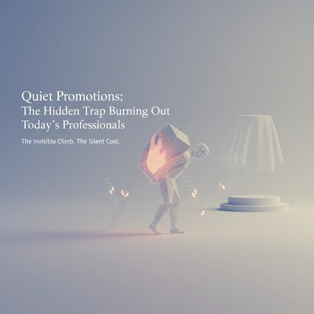 Quiet Promotions: The Hidden Trap Burning Out Today's Professionals