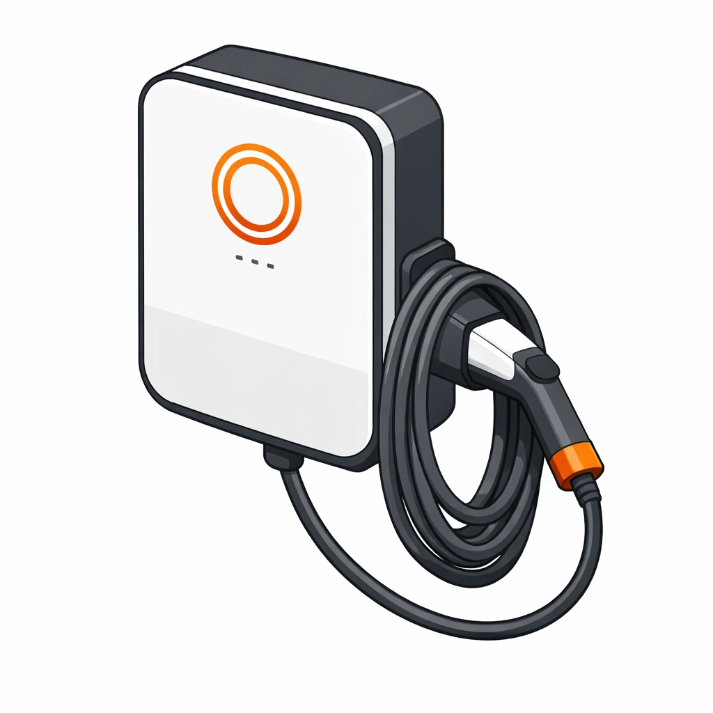 Innovative Wallbox Ladestation für Elektroautos als Teil der Smart-Home-Technik in Wien.