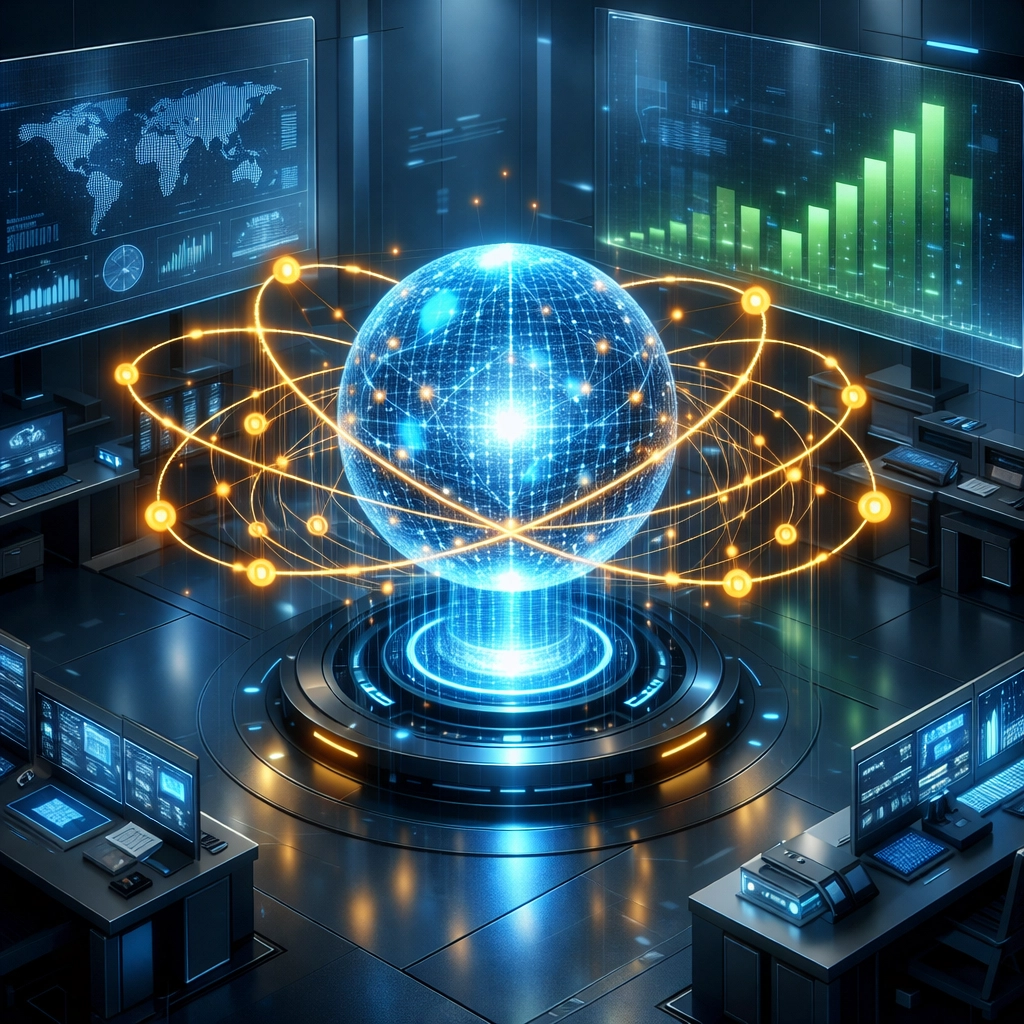 Larecoin.ai AI-powered dashboard visualizing real-time transaction routing and fee savings for Web3 merchants.