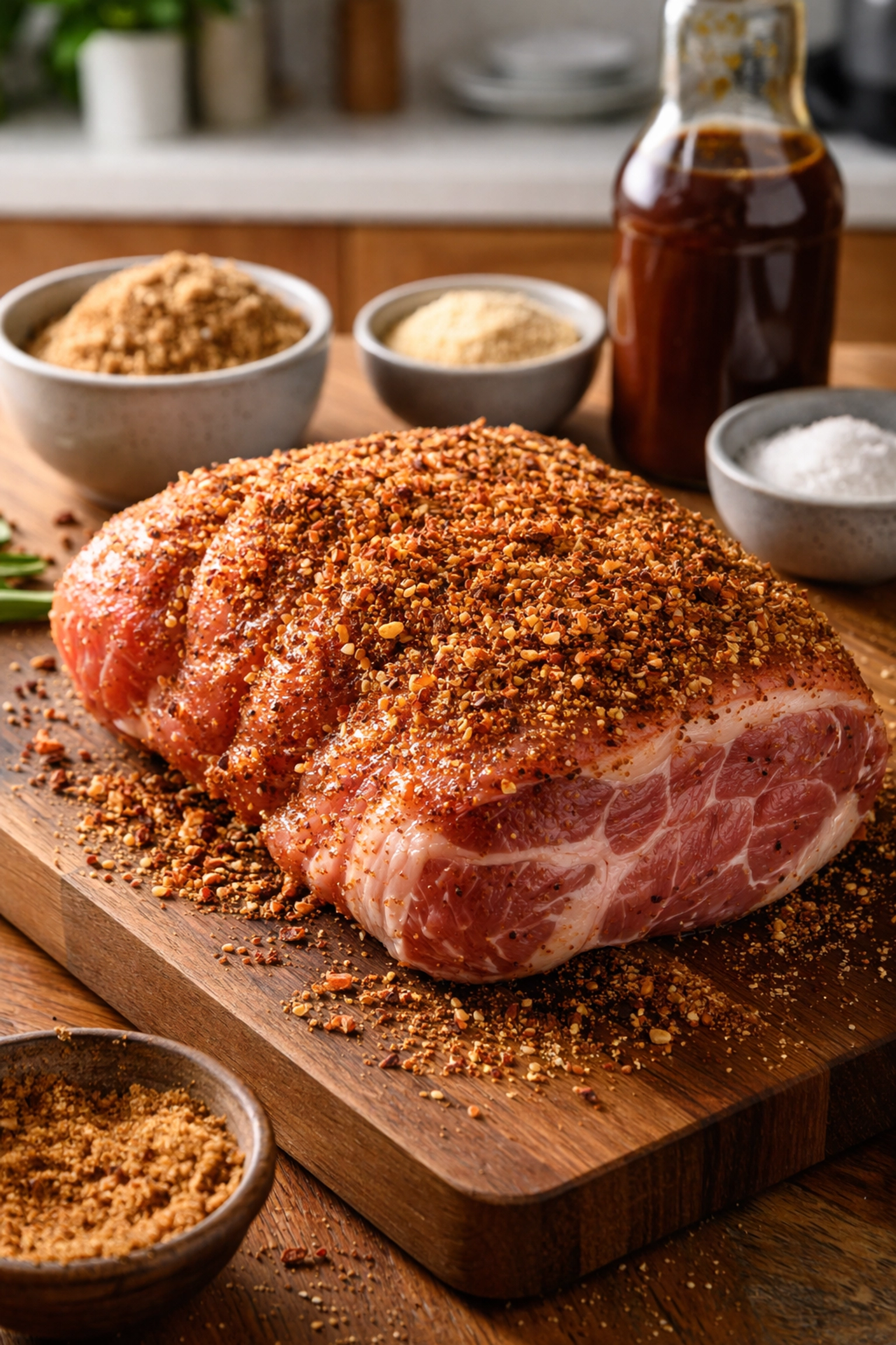 BBQ pulled pork ingredients