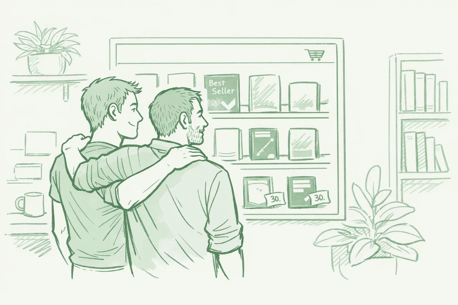 Gay authors building direct sales storefront for MM romance and queer fiction independence