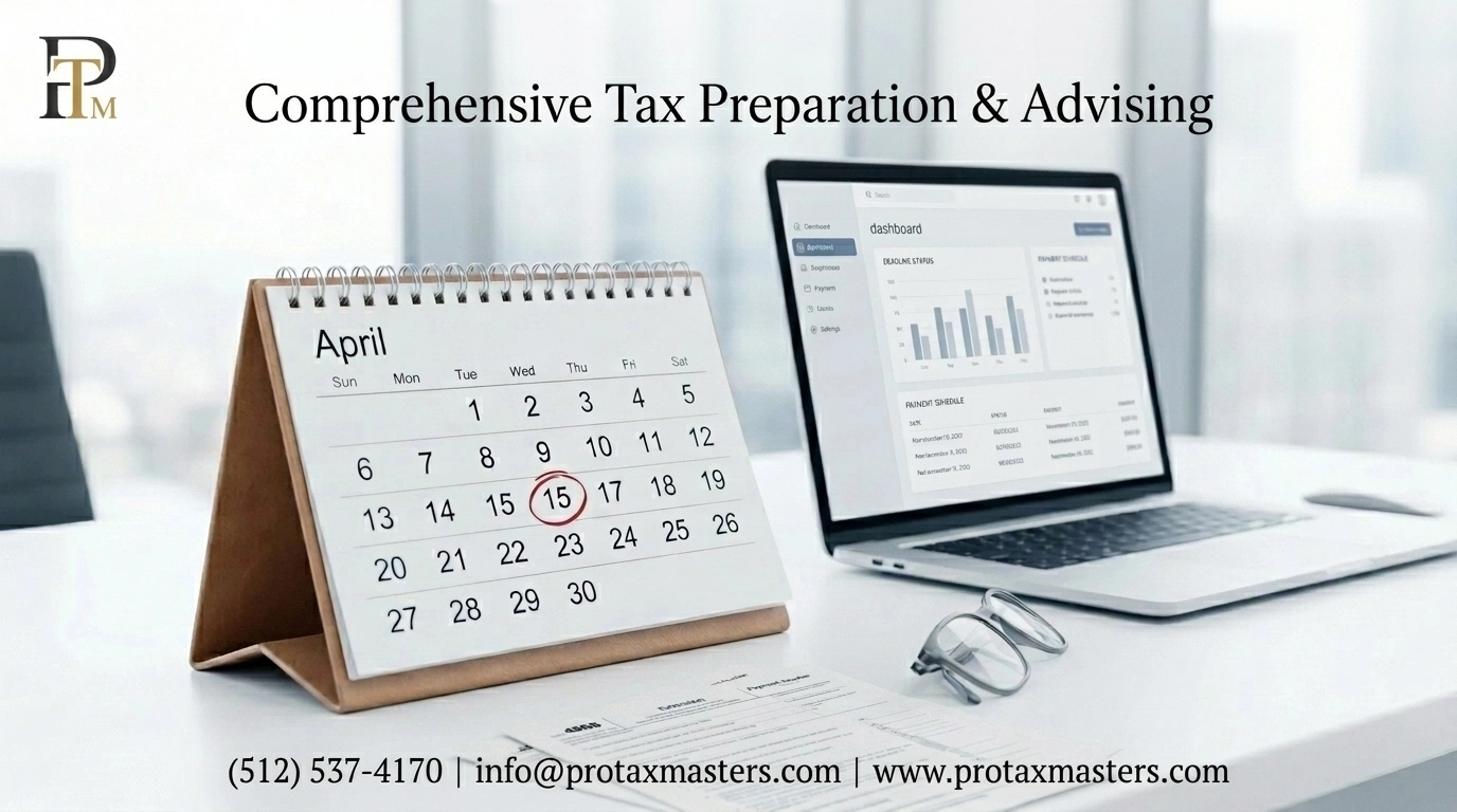 Professional Tax Deadline Hero Image