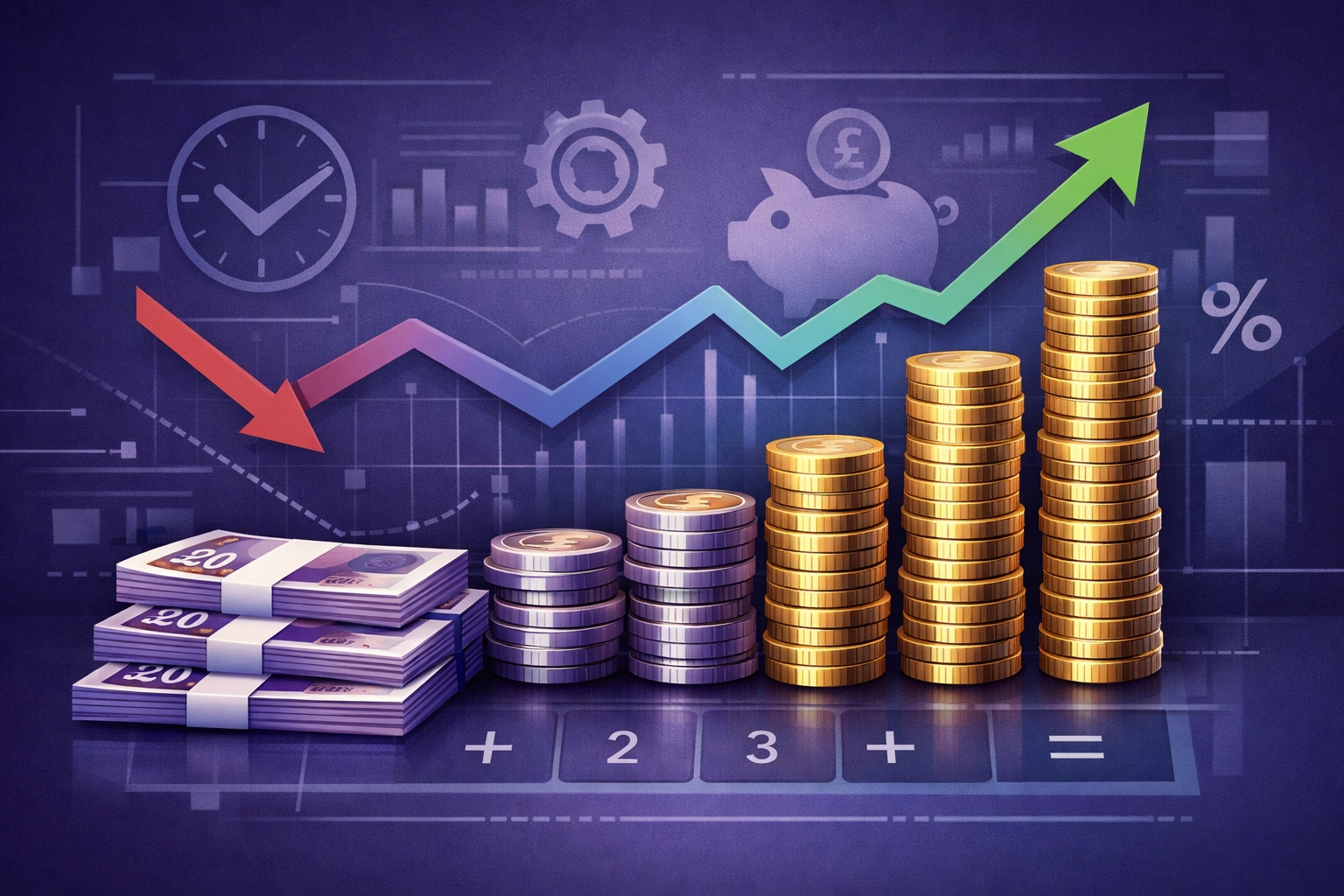 Cost comparison showing savings from reduced HGV driver churn and recruitment expenses