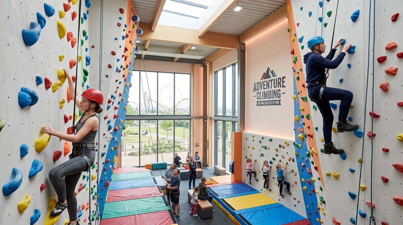 Climbing centre activity