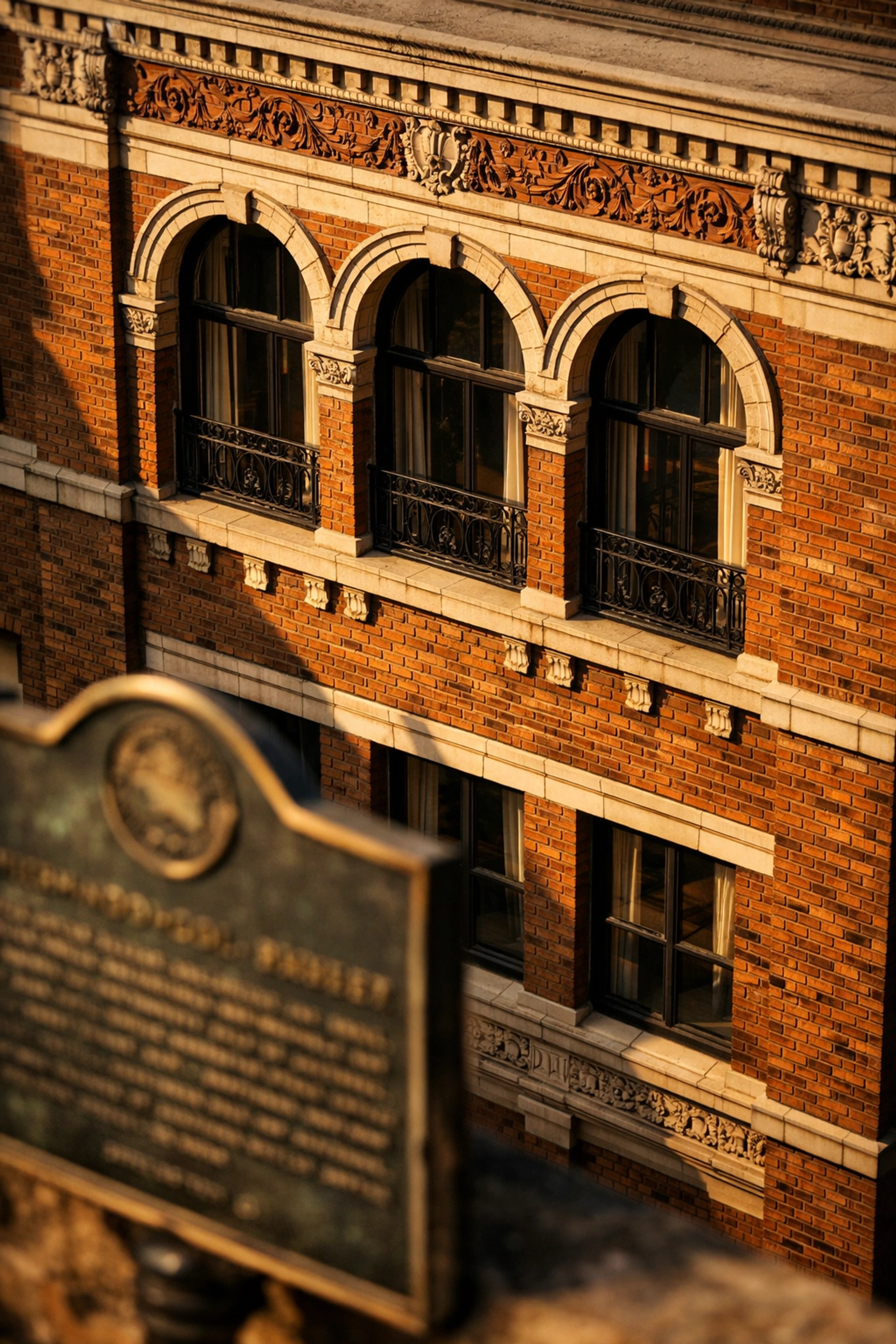 Historic 1920s Greenwood District building representing original Black Wall Street
