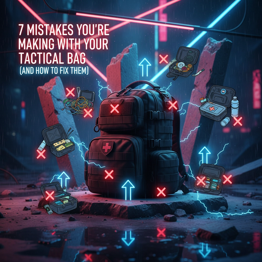 7 Mistakes You're Making with Your Tactical Bag (And How to Fix Them)