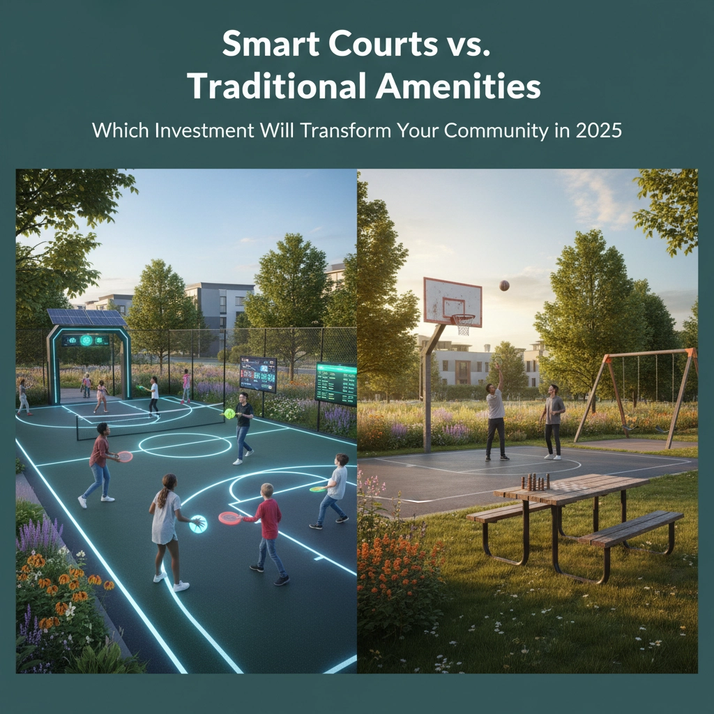 Smart Courts vs. Traditional Amenities: Which Investment Will Transform Your Community in 2025?