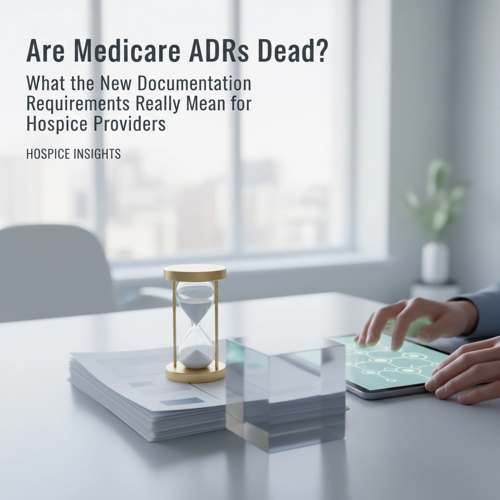 Are Medicare ADRs Dead? What the New Documentation Requirements Really Mean for Hospice Providers