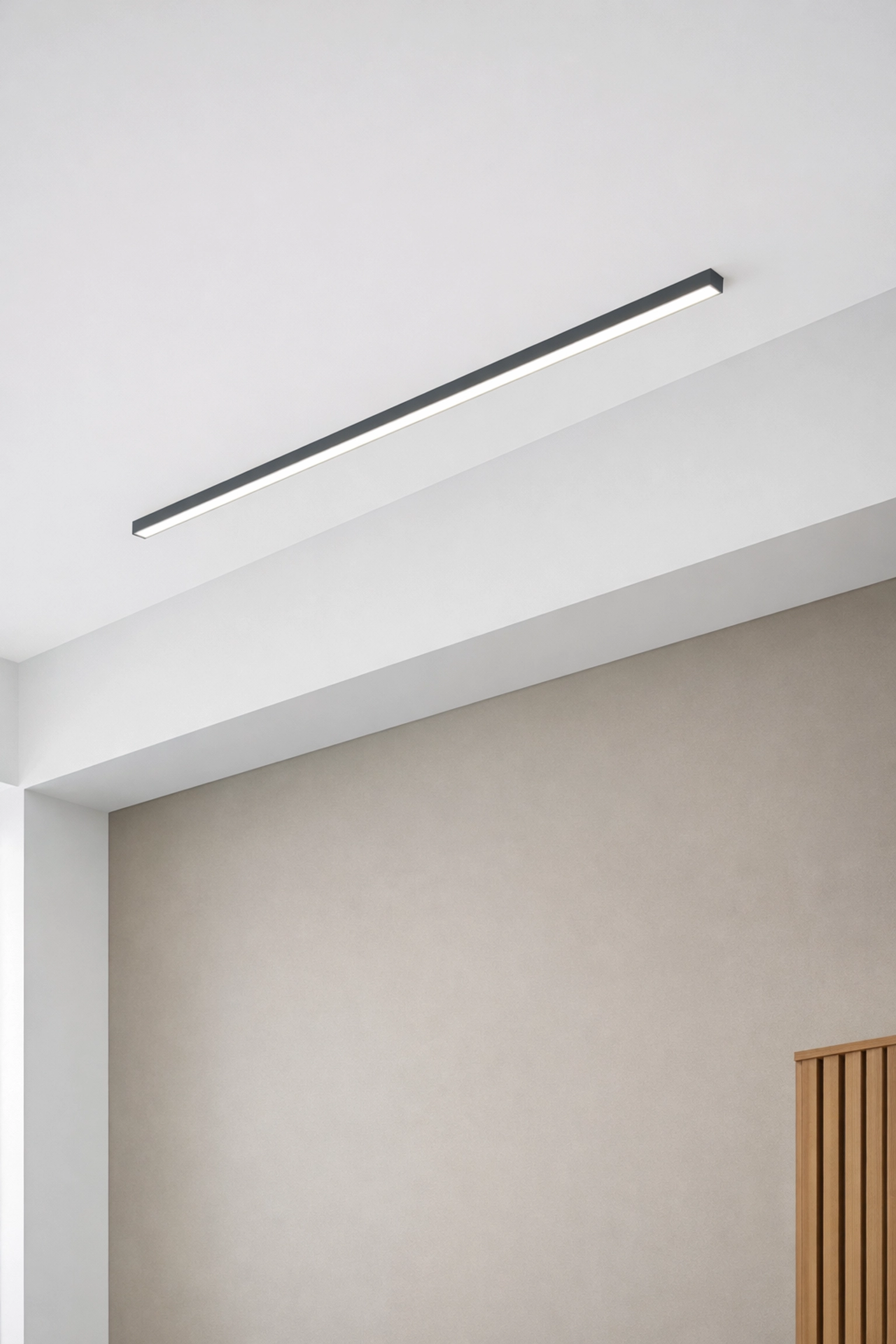 Dust-free modern resident lounge highlighting professional-grade cleaning in a multi-unit building.