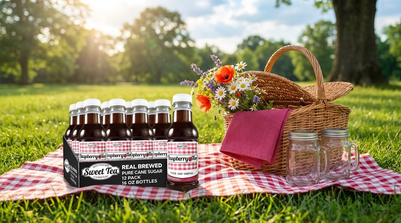 Southern Sweet Tea Company Raspberry Sweet Tea 12-Pack