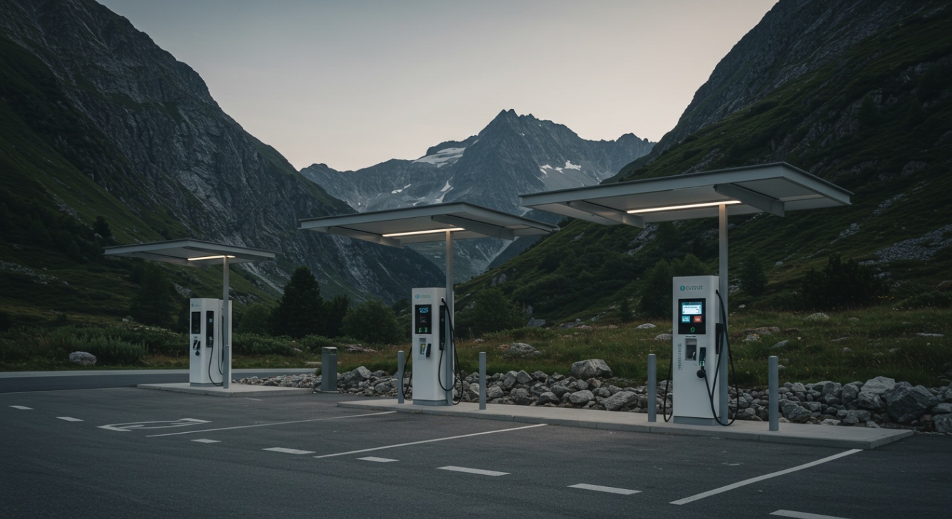 Off-grid EV Charging Stations with Solar Carports