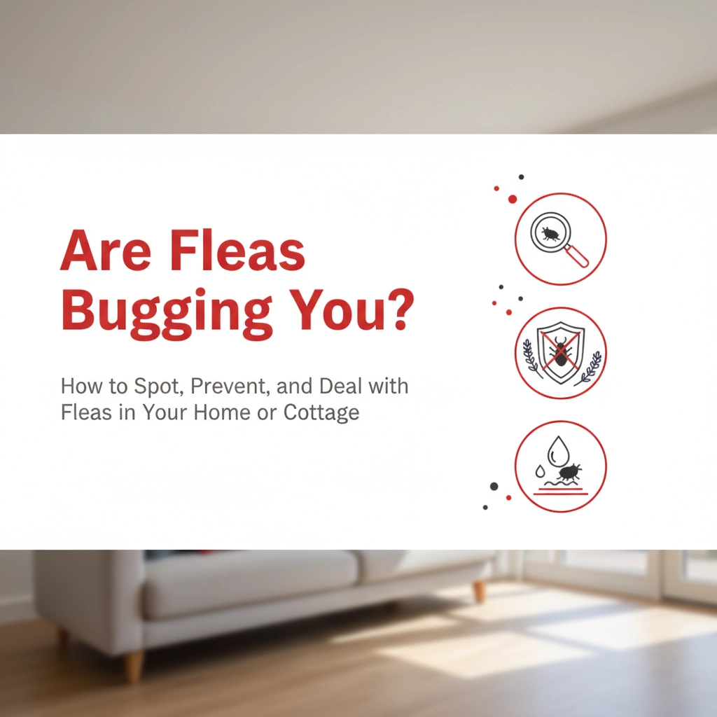 Are Fleas Bugging You? How to Spot, Prevent, and Deal with Fleas in Your Home or Cottage