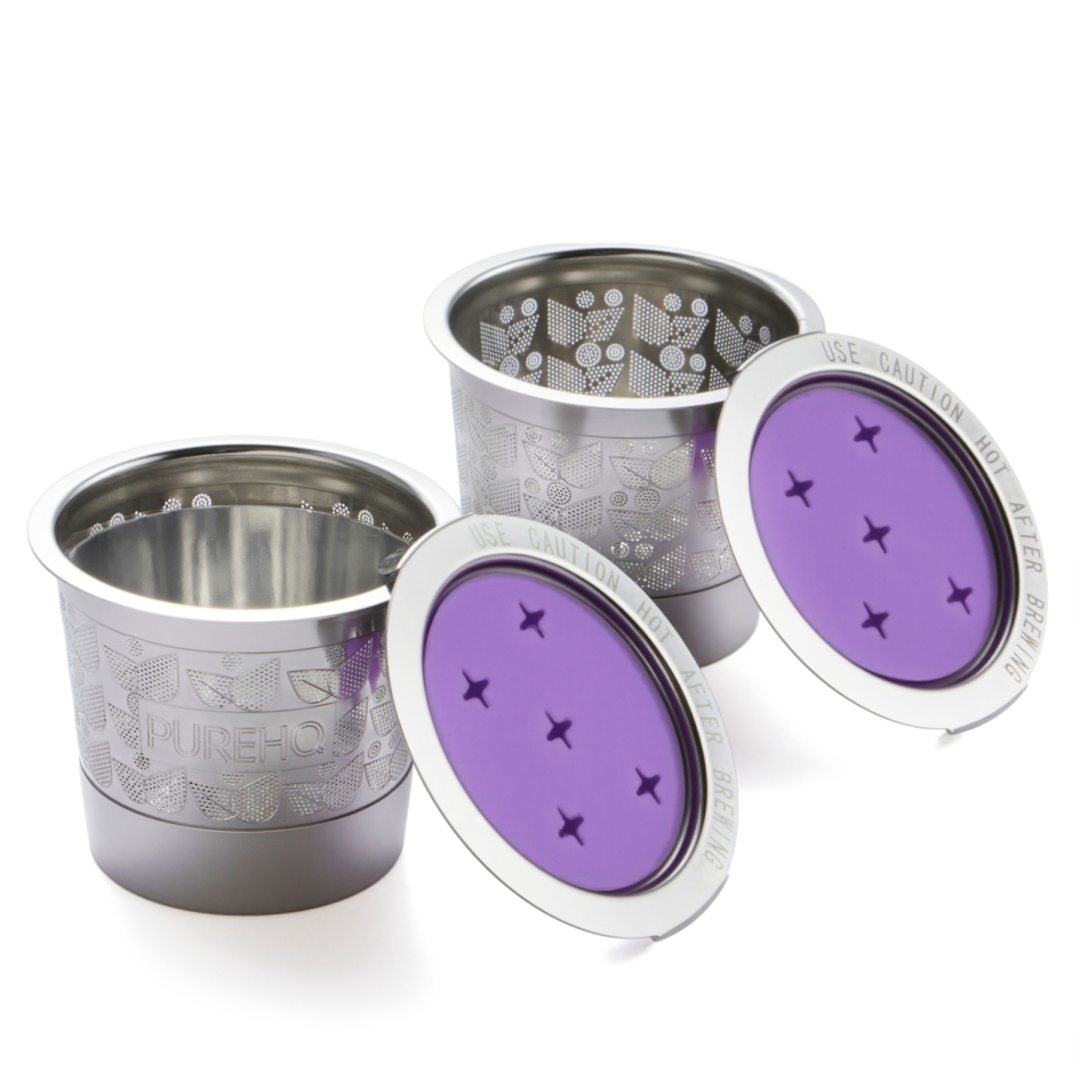 PureHQ Stainless Steel Reusable Coffee Pods