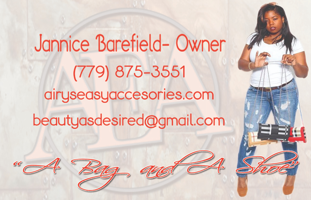 Business card design example showing custom branding