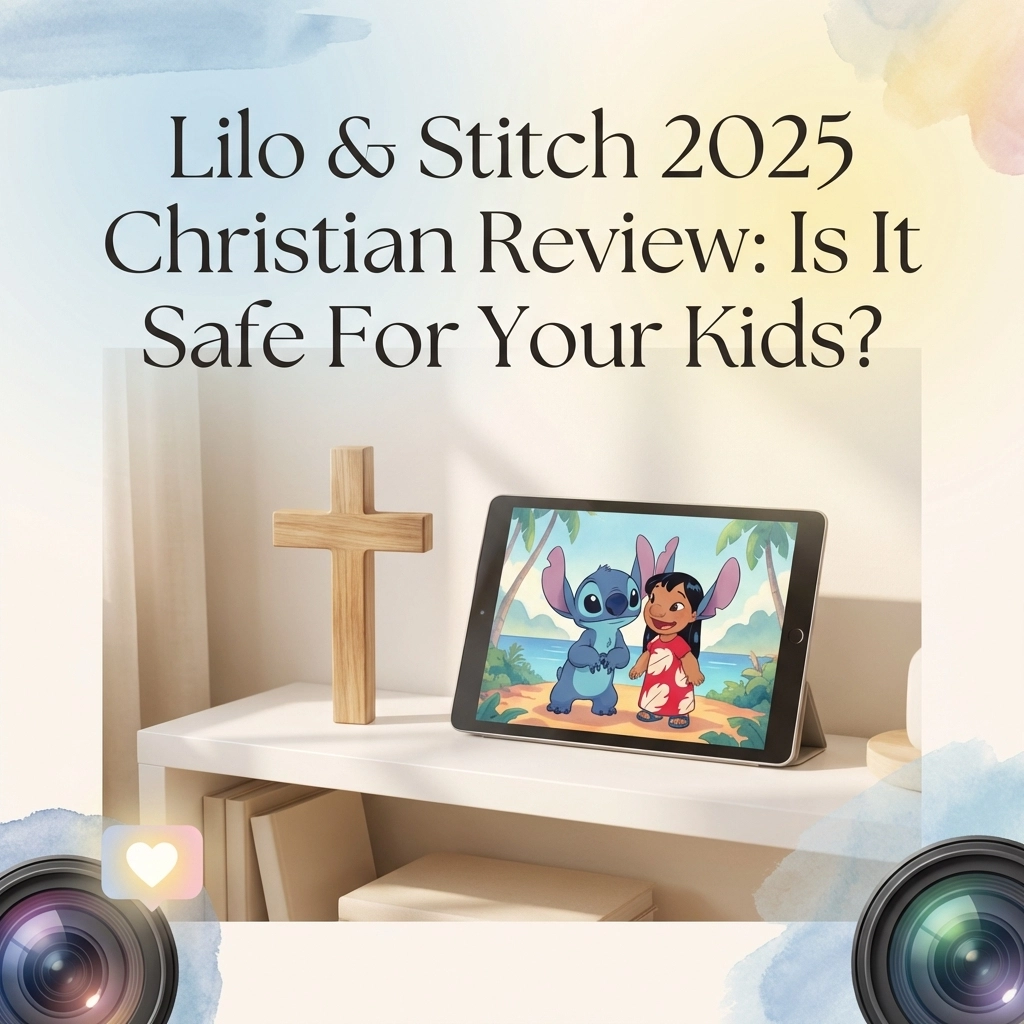 So Disney dropped the live-action remake of Lilo & Stitch , and if you're a Christian parent, you're probably wondering the same thing I was: Is this one actually okay for my kids? Or is it another situation where we need to hit pause and have a serious conversation first? Good news, I watched it, took notes, and I'm here to break it all down for you. This Lilo and Stitch  Christian review will cover everything from content concerns to the surprisingly deep spiritual themes woven throughout the story. Let's dive in.  What's the Movie About?  If you're not familiar with the original 2002 animated classic, here's the quick version: Lilo is a lonely little girl living in Hawaii with her older sister Nani after they lose their parents. Stitch is a genetically engineered alien creature who escapes to Earth and ends up in Lilo's life. What follows is a heartwarming (and sometimes chaotic) story about two misfits finding family in each other. The 2025 live-action version stays pretty faithful to that original premise. It's got the Hawaiian setting, the sister dynamic, and of course, the adorable-yet-destructive little blue alien we all know and love.  Content Concerns: What Parents Should Know  Let's get into the stuff you're really here for. What's in this movie that might give you pause?  Violence and Action  There's definitely some cartoonish action sequences throughout the film. Stitch is, after all, designed to be a destructive force, so expect some chaos. Characters find themselves in peril a few times, and there are chase scenes that might feel a little intense for very young or sensitive viewers. That said, reviewers have noted this version is actually tamer  than some other live-action Disney remakes. The violence isn't graphic or scary, it's more in line with what you'd expect from a family adventure film.  Potty Humor  Yep, there's some. You'll find fleeting scatological jokes and gross-out humor sprinkled in. It's pretty mild and quick, but if your family tends to avoid that type of comedy, just know it's there.  Family Dynamics  Here's one area that might warrant a conversation depending on your family's values. The movie centers heavily on the concept of "ohana", the Hawaiian word for family. In Lilo & Stitch , ohana means that family isn't just about blood relatives. It's about the people who show up for you and love you unconditionally. Some Christian reviewers have pointed out that this "chosen family" theme could be interpreted as suggesting substitute families are equal to or replace God's design for biological families. However, most viewers see this as a positive message about love, loyalty, and commitment rather than a replacement for traditional family structures. It's worth discussing with your kids: What does the Bible say about family? How can we extend love and belonging to others while still honoring God's design?  The Good Stuff: Faith-Based Themes That Shine  Okay, now let's talk about what this movie gets right , because honestly, there's a lot here that aligns beautifully with Christian values.  Sacrificial Love  One of the most powerful moments in the film is when Stitch makes a sacrifice for Lilo. It's a beautiful picture of what love really looks like, not just warm fuzzy feelings, but action. Laying down your own comfort or safety for someone else. Sound familiar? It should. Jesus said in John 15:13, "Greater love has no one than this: to lay down one's life for one's friends." This is a fantastic opportunity to talk with your kids about what sacrificial love looks like in everyday life. How do we put others first? How did Jesus model this for us?  Redemption and Transformation  Stitch starts the movie as a literal weapon, created for destruction and chaos. But through Lilo's persistent love and acceptance, he transforms into something completely different. He becomes loyal, protective, and genuinely good. This is the gospel in action, friends. No one is beyond redemption. No heart is too hard. No past is too messy. Through love, specifically, through Christ's love, transformation is possible. If you've got kids who struggle with feeling "too bad" or "too broken," this movie offers a beautiful illustration of grace. Stitch didn't earn Lilo's love. He received it. And it changed everything.  Seeing Beyond the Surface  Lilo sees something in Stitch that no one else does. While everyone else sees a monster, she sees potential. She sees someone worth loving. Isn't that how Christ sees us? While we were still sinners, He loved us (Romans 5:8). He doesn't wait for us to clean ourselves up. He loves us right where we are, messy, broken, and full of potential. This theme runs deep throughout the film and gives families plenty to discuss about how we view others. Do we judge by appearances? Or do we look at the heart, the way God does?  Age Appropriateness: Who Should Watch?  Based on the content, most reviewers agree that Lilo & Stitch  2025 is appropriate for kids ages 6 and up. Younger children (especially those sensitive to action or peril) might find some scenes a little intense, so you know your kid best. If your little one scared easily during movies like The Lion King  remake or Moana , you might want to preview this one first or watch it together so you can offer reassurance during the more action-packed moments. For older kids and teens? This one's a solid family movie night pick. It's fun, it's heartfelt, and it opens the door to some really meaningful conversations.  Discussion Questions for After the Movie  Want to make the most of this movie as a teaching moment? Here are some questions to ask your kids after the credits roll:  The Final Verdict  So, is Lilo & Stitch  2025 safe for your kids? Short answer: Yes, for most families. This live-action remake is actually a pretty solid choice for Christian families looking for entertainment that doesn't compromise on heart. The content concerns are minimal: some action, some potty humor, and a "chosen family" theme worth discussing. But the positives far outweigh the negatives. The themes of sacrificial love, redemption, and seeing beyond appearances are deeply biblical. And the movie creates natural opportunities for faith-based conversations with your kids. My recommendation? Grab some popcorn, gather the family, and enjoy this one together. Then use it as a springboard to talk about how God's love transforms us: just like Lilo's love transformed Stitch. Ohana means family. And family means pointing each other to Jesus. Looking for more Christian movie reviews and family-friendly content recommendations? Check out more resources at laynemcdonald.com to help you navigate media with faith and discernment.