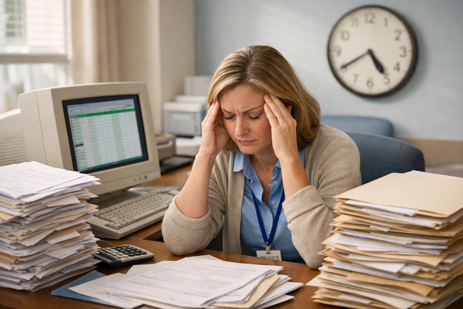 Claims Are Out, But the Money's Not In? 7 Hidden Reasons Your A/R Is Still a Mess Clinic administrator overwhelmed by manual paper claims and billing processes