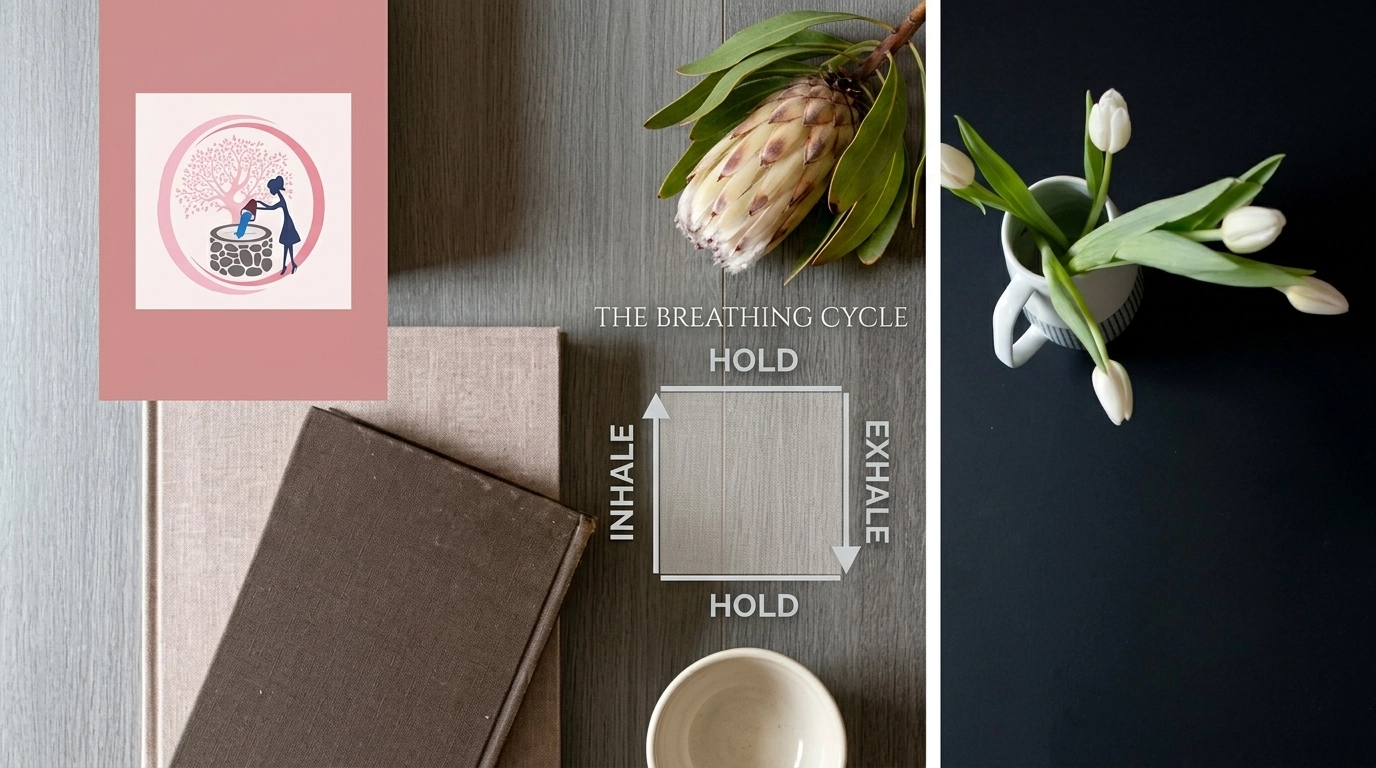 Box Breathing Illustration