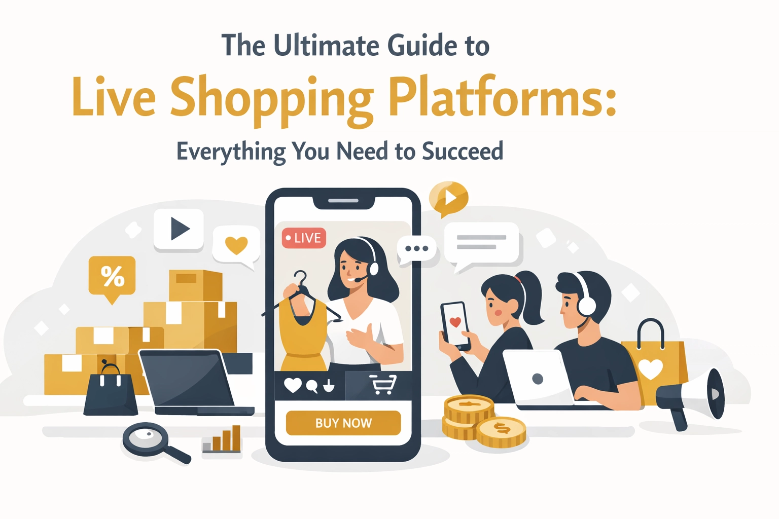 [HERO] The Ultimate Guide to Live Shopping Platforms: Everything You Need to Succeed