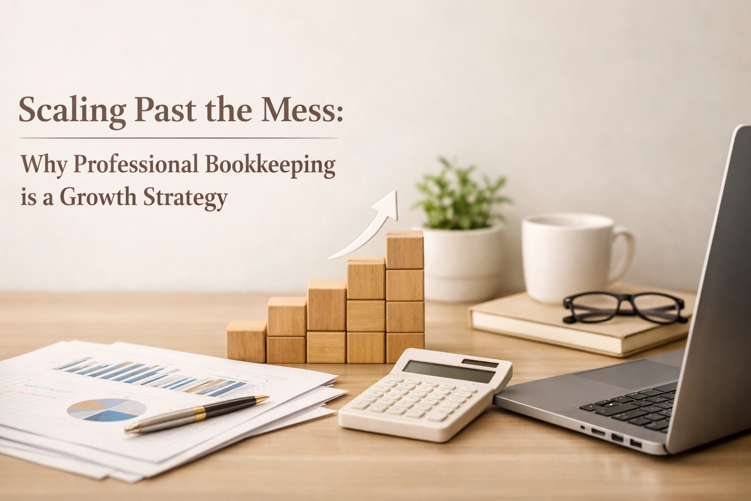 [HERO] Scaling Past the Mess: Why Professional Bookkeeping is a Growth Strategy