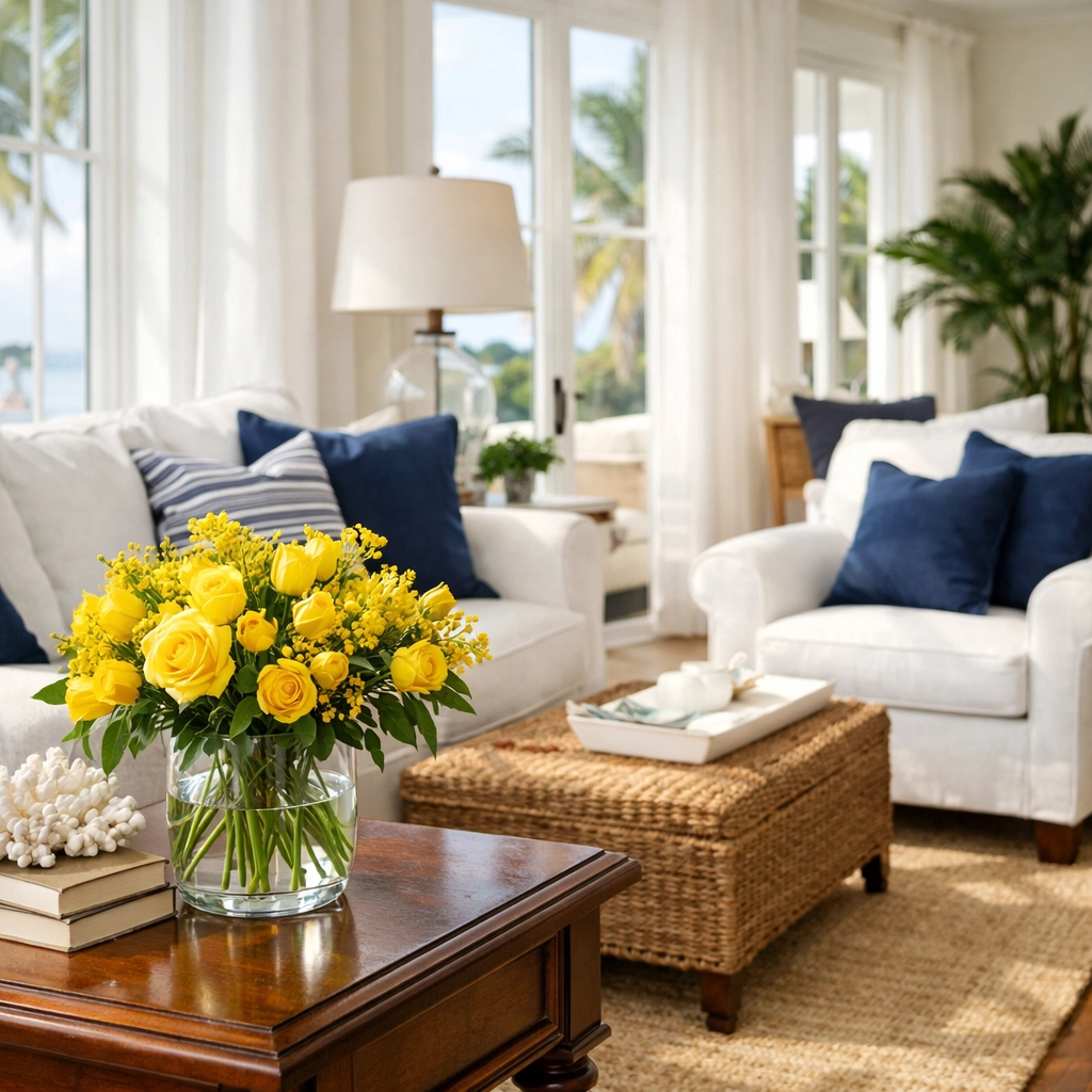Luxury sunroom professionally maintained by a reliable house cleaning service Marblehead MA.