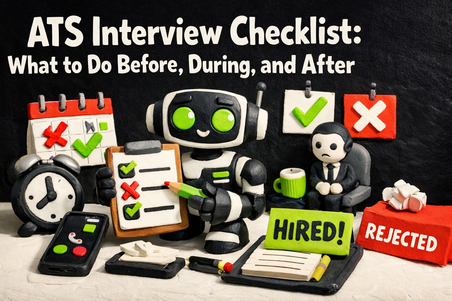ATS Interview Checklist: What to Do Before, During, and After