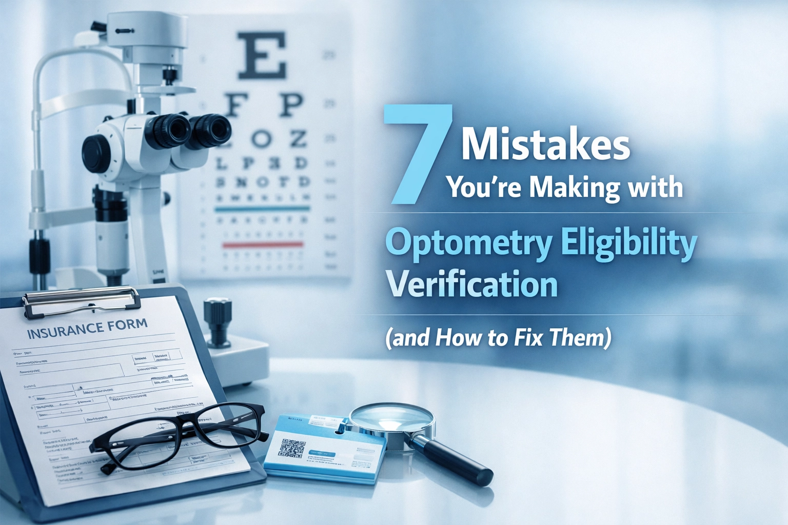 [HERO] 7 Mistakes You’re Making with Optometry Eligibility Verification (and How to Fix Them)