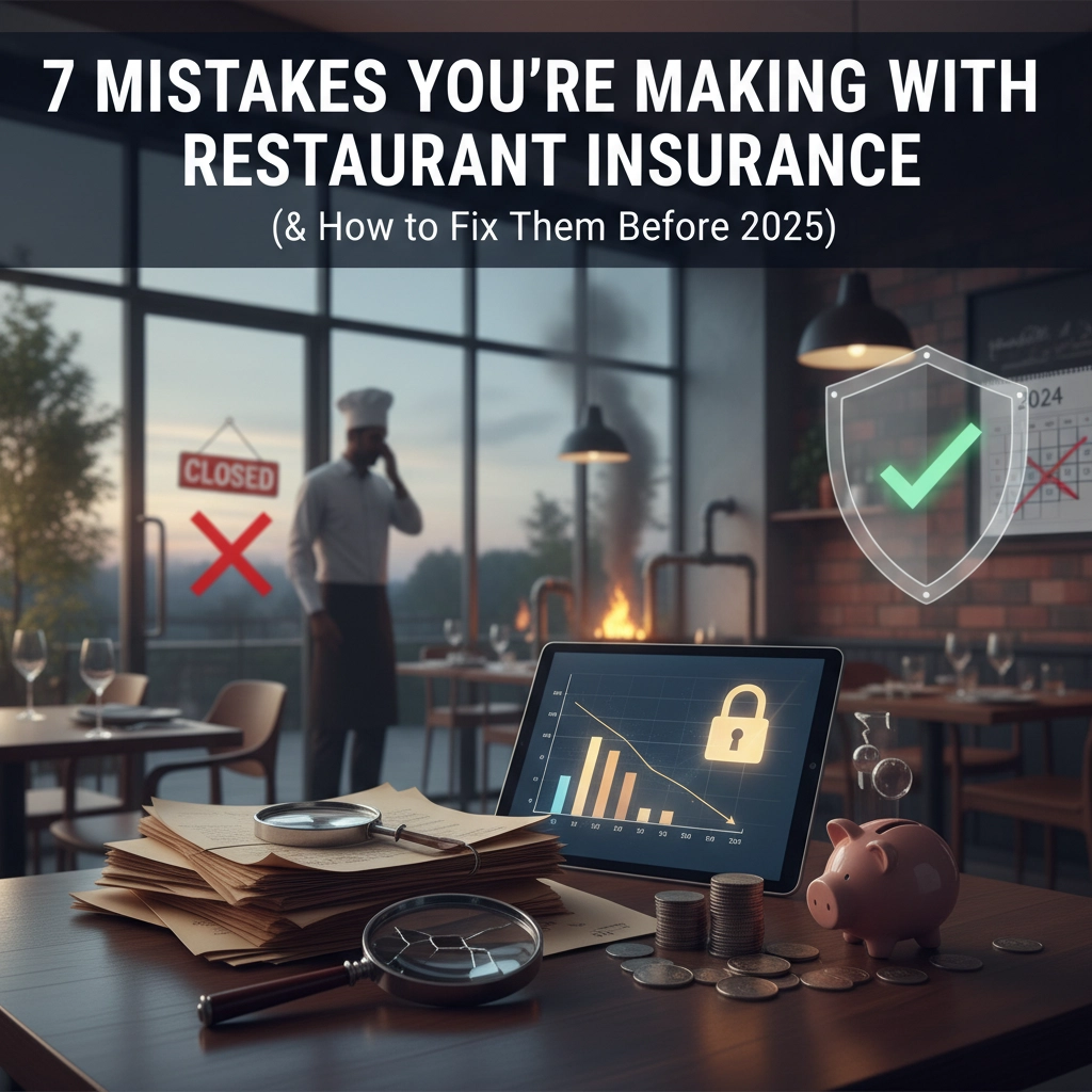 7 Mistakes You're Making with Restaurant Insurance (and How to Fix Them Before 2025)