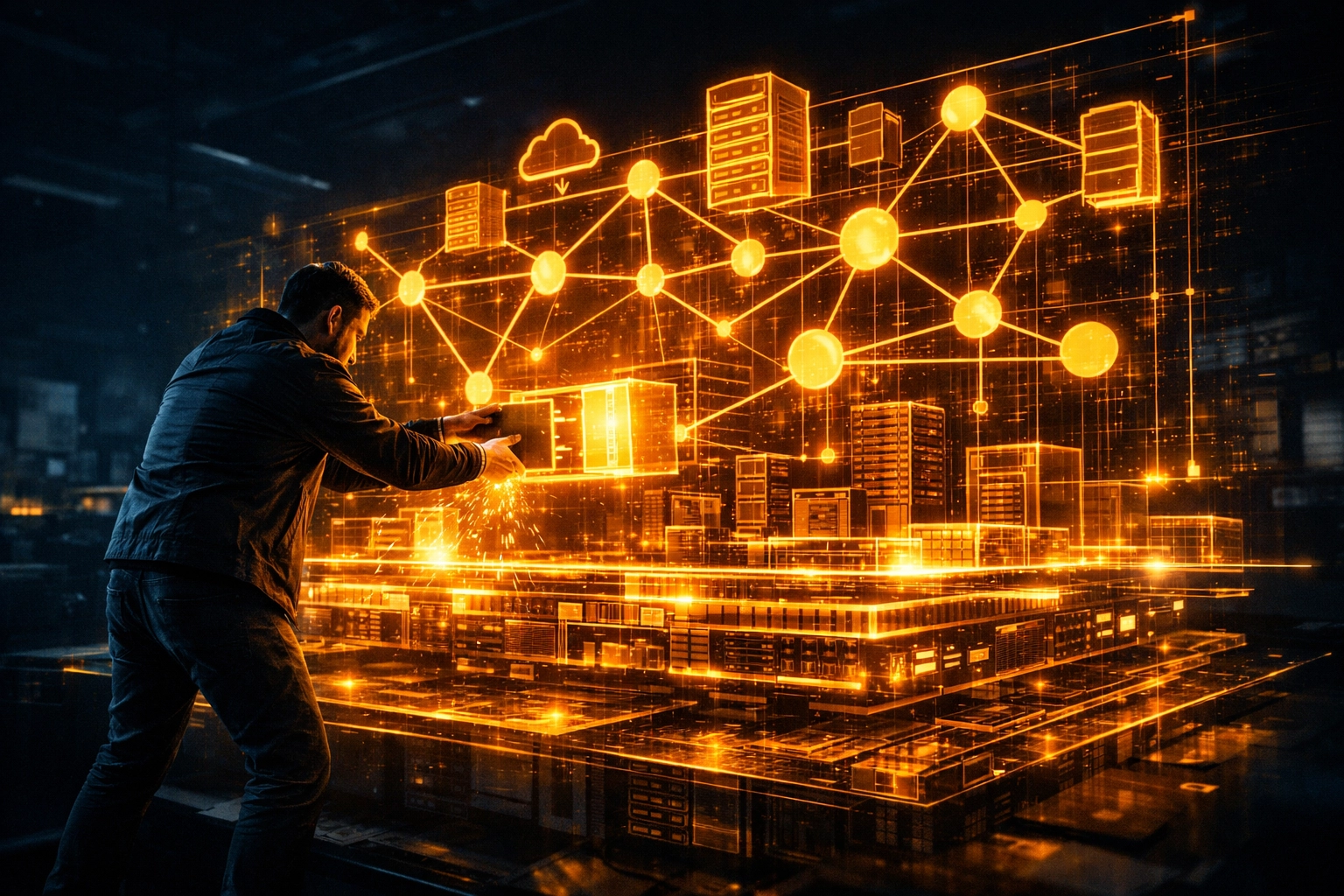 Digital architect implementing a server-side tracking infrastructure for first-party data collection.