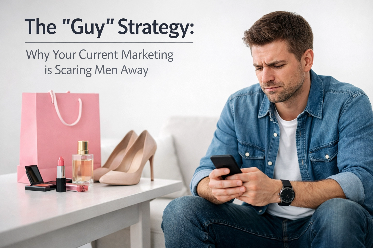 The Guy Strategy: Why Your Current Marketing is Scaring Men Away
