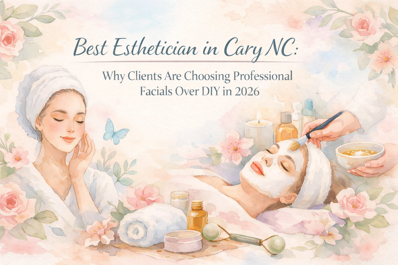 licensed esthetician Cary NC facial treatment