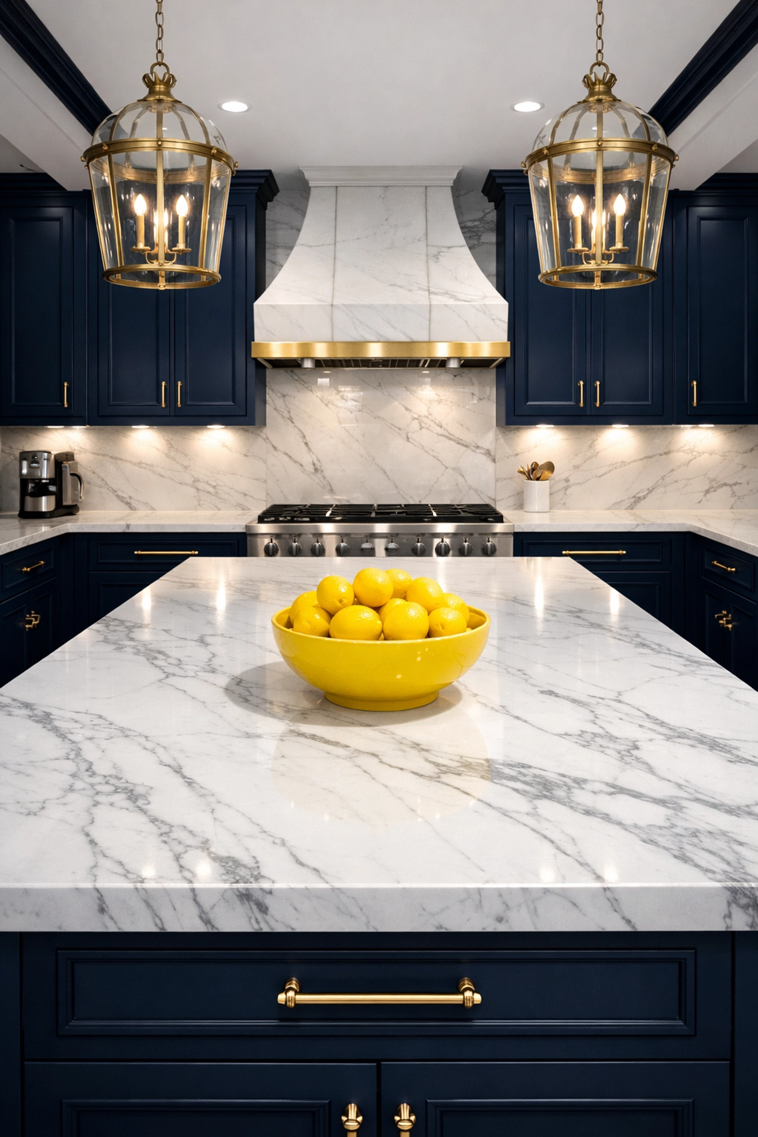 Immaculate luxury kitchen in Leominster MA cleaned by professional house cleaners for a stress-free home.