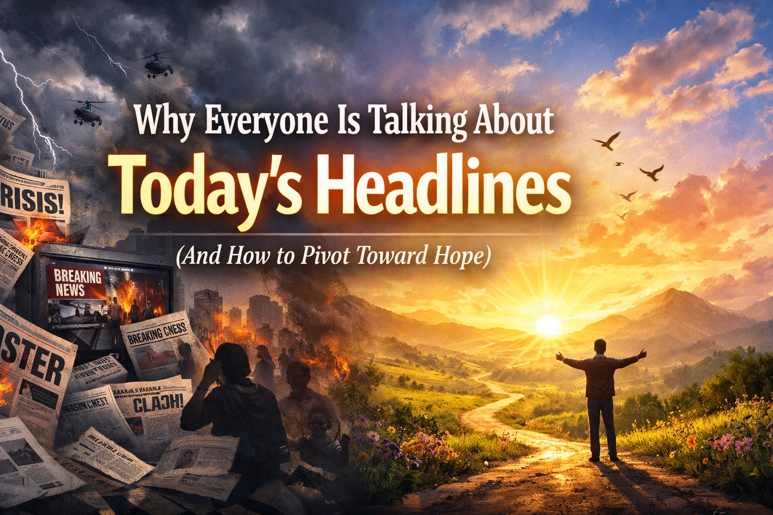 [HERO] Why Everyone Is Talking About Today’s Headlines (And How to Pivot Toward Hope)