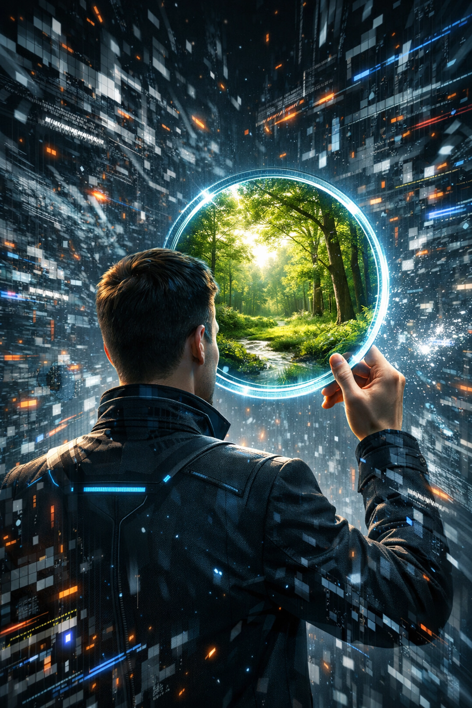 A leader using a lens to turn chaotic data into a clear strategy for startup GTM success.