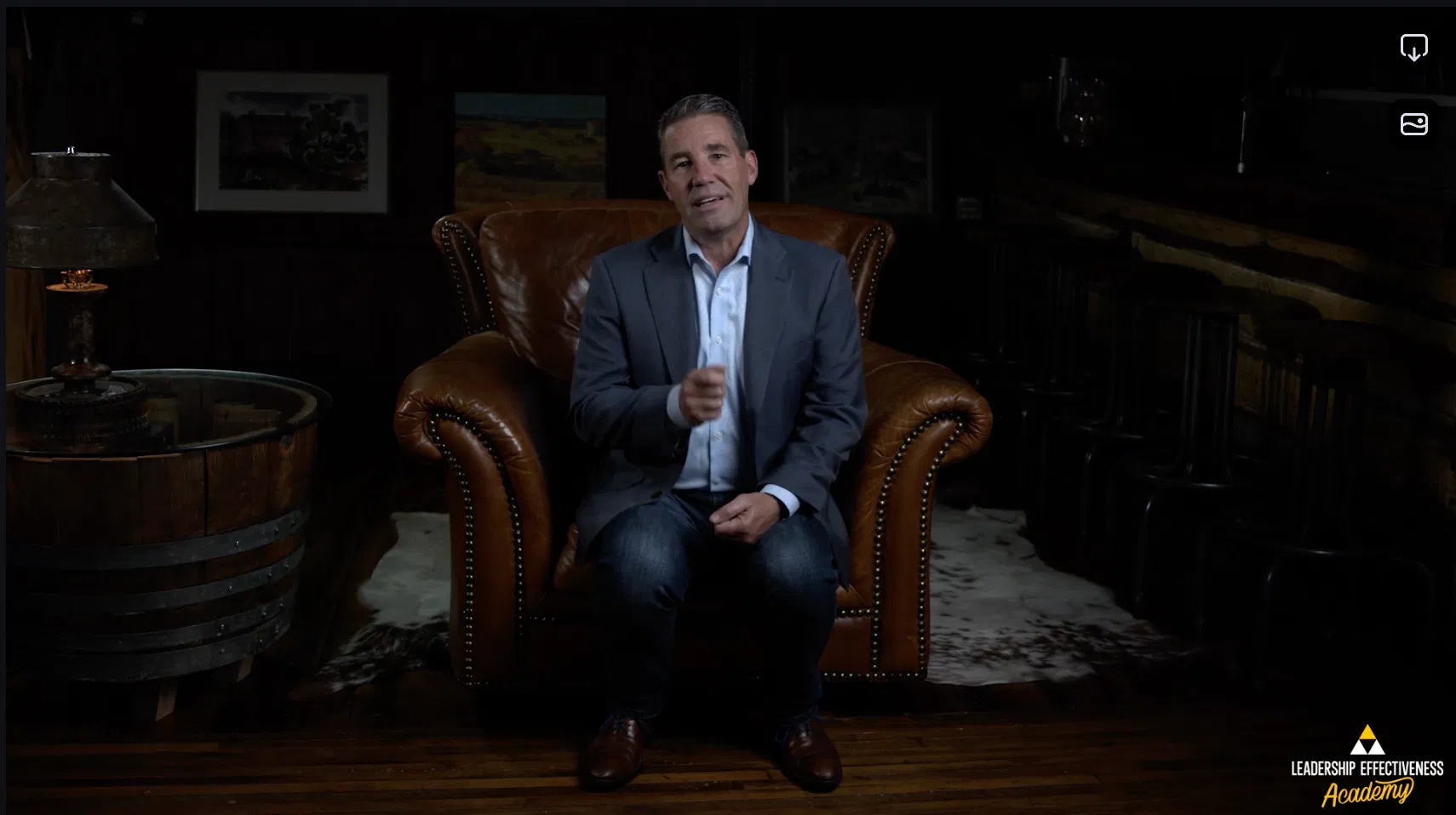 Leadership storytelling and authoritative brand video